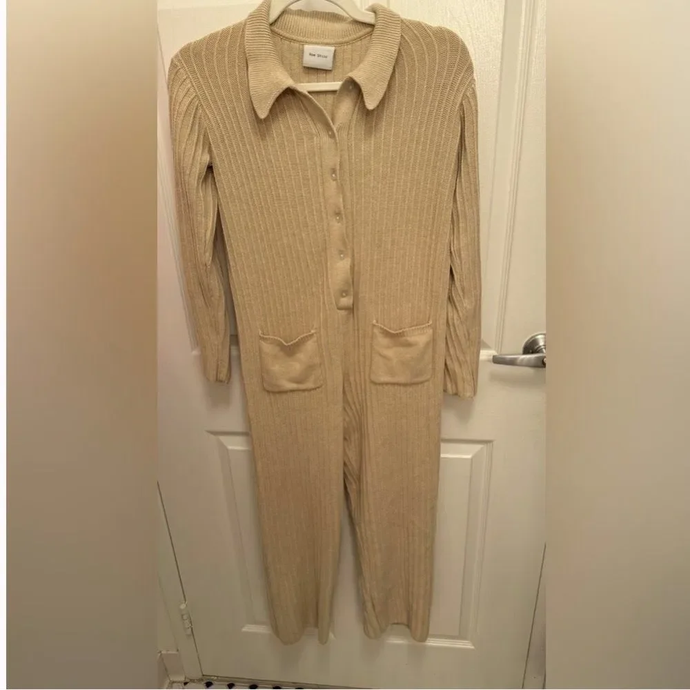 NWOT FREE PEOPLE x RUE STIIC PHOENIX JUMPSUIT Work‎ Suit So Comfy Boho Size XS